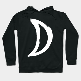 Moon Astrological Planets A Crescent U+263D Hoodie